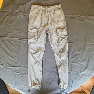 Slim Medium nylon Pacsun cargo pants WORN ONCE